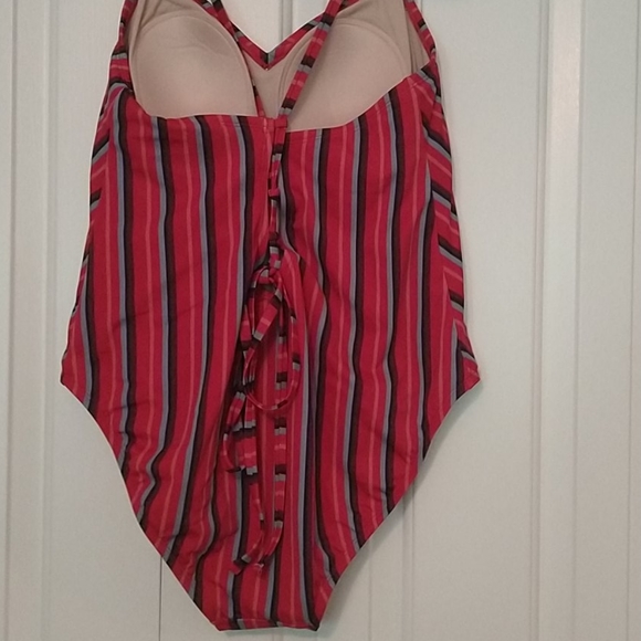 🆕🐡striped bathing suit - Picture 3 of 5